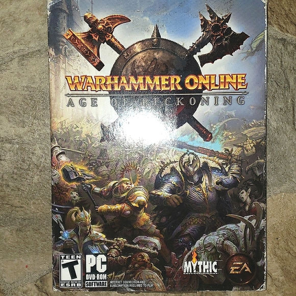 4/20 Warhammer Online: Age of Reckoning (PC, 2008) Disc 1 & 2 With Manual - Picture 1 of 6
